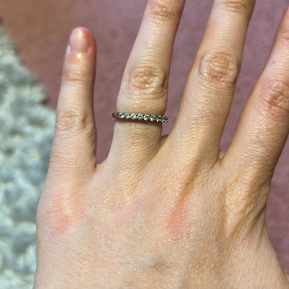 CUBIC ZIRCONIUM RING SET - Picture 5 of 6